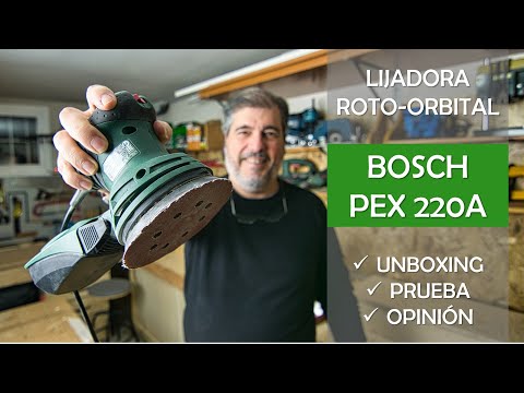 Miniatura del vídeo: Bosch PEX 220 A y uso en lijado