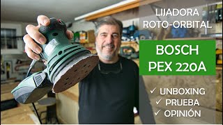 Miniatura del v&iacute;deo: Bosch PEX 220 A y uso en lijado