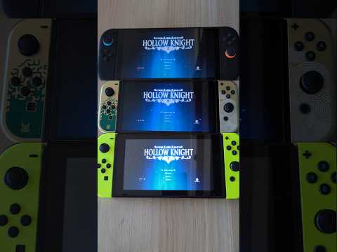 Hollow Knight- Nintendo Switch 2 vs Switch OLED vs Switch Speed Comparison