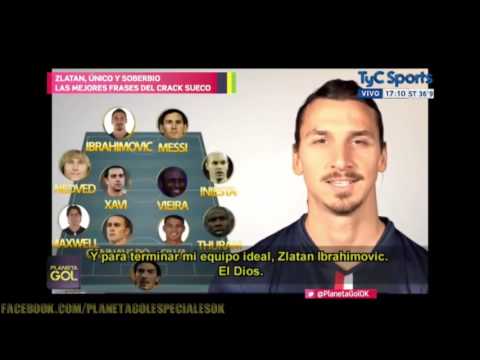 Especial Zlatan Ibrahimović Unico y Soberbio    Planeta Gol  Tyc Sports Marzo 2017