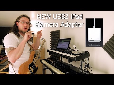 iPad Pro in Audio Production Pt. 6- Apple USB3 Lightning to Camera Adapter