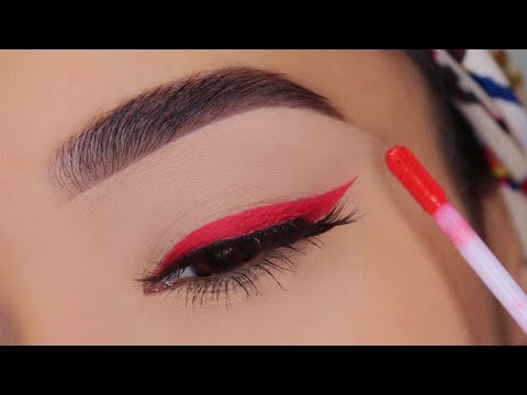 Como Hacer Un Delineado NEON FACIL!