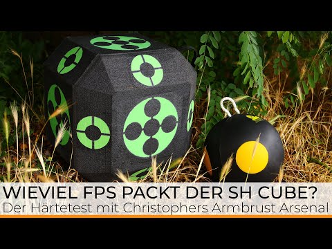 Target Test: STRONGHOLD Crossbow Cube Zielwürfel - welche Armbrust knackt ihn?!