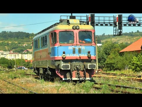 060-DA 60-1544-5 la Manevră îm Gara Jibou 🚂 Shunting in Jibou Train Station - 25 July 2022