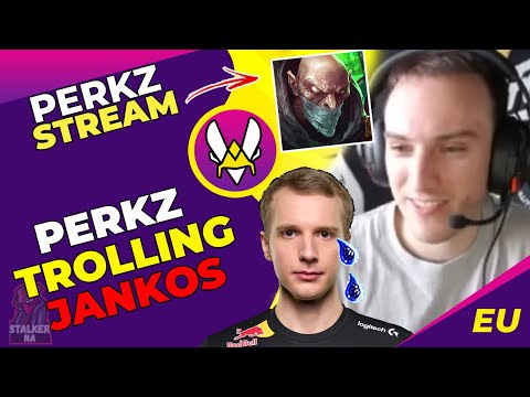 VIT Perkz TROLLING G2 Jankos With Singed MID Pick