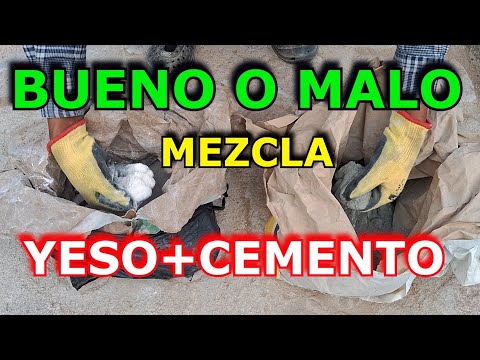 MIXING PLASTER+CEMENT IS GOOD OR BAD.