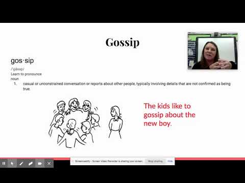 Vocabulary Gossip