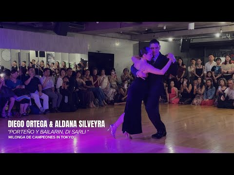 Diego Ortega & Aldana Silveyra GRAN MILONGA in TOKIO. “Porteño y Bailarín” Di Sarli. 