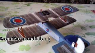 preview picture of video 'X-TWIN CLASSIC SOPWITH CAMEL 30euros BEAUTIFULL MODEL'
