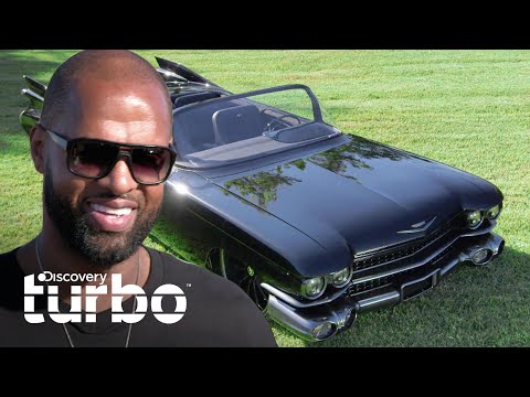 Slim Thug 'festeja' al ver su personalizado Cadillac 59 | Texas Metal | Discovery Turbo