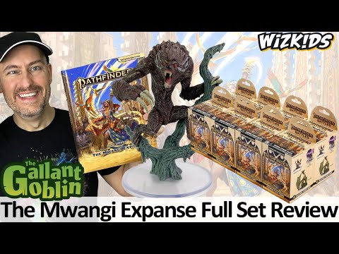 The Mwangi Expanse Full Set Review - WizKids Paizo Pathfinder Battles Prepainted Minis