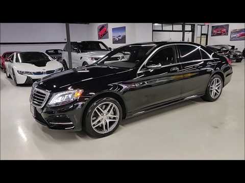 2017 Mercedes Benz S550 4MATIC Driver Assistance, Premium 1 and Sport Package! Startup and Walk Arou