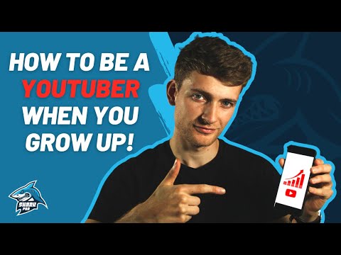 SharkPod #96 ”How to Be a Youtuber When You Grow Up”  with Paddy Galloway