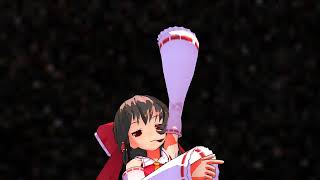 【ＭＭＤ】霊夢に太陽系デスコを踊らせてみました！！