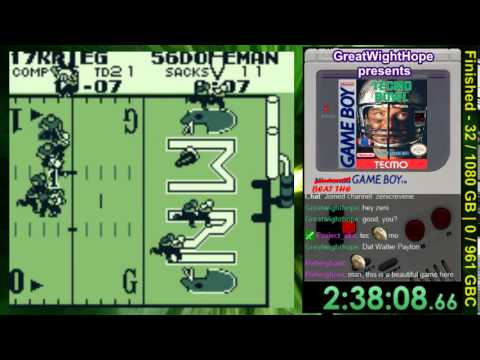 tecmo bowl game boy color