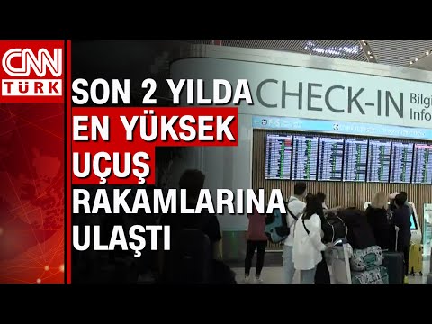 İstanbul Havalimanı'nda bayram tatili yoğunluğu