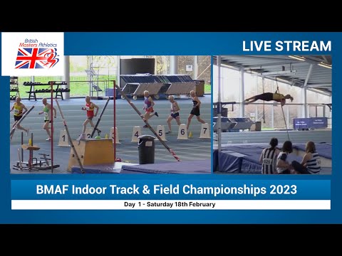 LIVE ATHLETICS | British Masters Indoor Track & Field Championships - Day 1