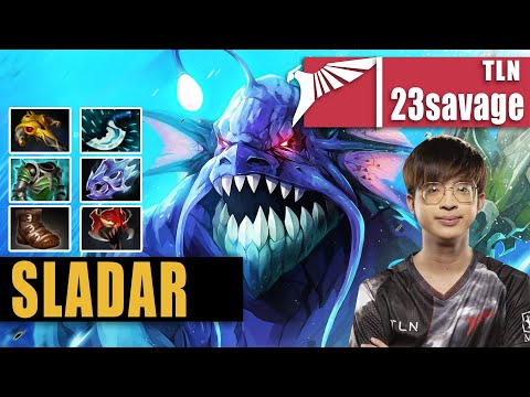 Slardar Safelane | TLN.23savage | IMBA FULL ATTACK SPEED HARD CARRY BUILD | 7.32c Gameplay Highlight