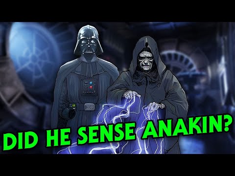 Did Palpatine Sense Vader Turning Back to the Light? (Canon)