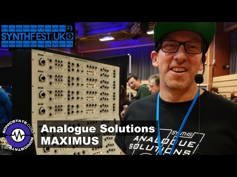 Synthfest UK 23: Analogue Solutions - Maximus - 8 Voice Monster