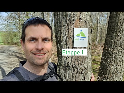54 Km Wanderung auf der Eifelleiter, Etappe  1 (Bad Breisig - Niederzissen)
