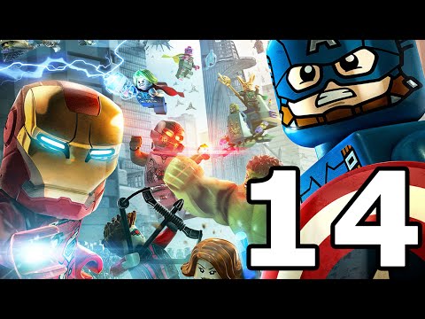Lego Marvel's Avengers Walkthrough Part 14 - No Commentary Playthrough (PS4)