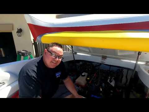 BAJA H2X Mercruiser 496 MAG rough Idle / Spark Plug fouling IAC / IAC Muffler replacement / K&N
