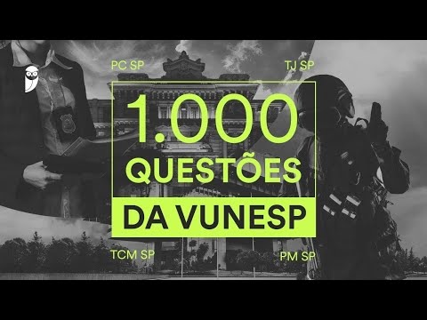 1.000 Questões Vunesp: Auditoria Governamental - Prof. Guilherme Sant Anna
