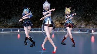 [MMD 4K] 17107 TDA College Haku,Miku,Rin Bubbletop X2 [DL][2160P,60FPS][RAY MMD 1.2.0]