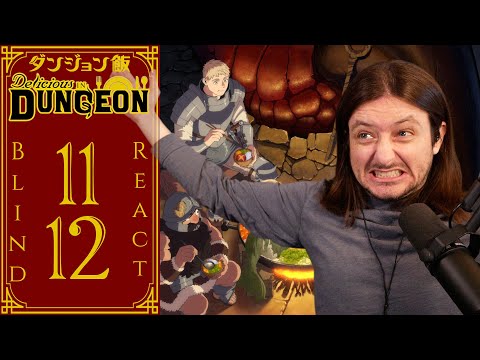 Teeaboo Reacts - Dungeon Meshi Episode 11 + 12 - Failing Forward