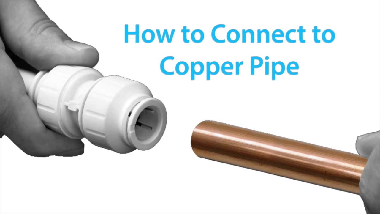 How to Connect a Twist & Lock fitting onto Copper Pipe | John Guest