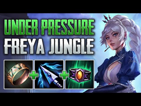 DIVE ME HARDER! Freya Jungle Gameplay (SMITE Conquest)