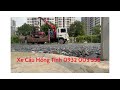 Thuê xe cẩu vận chuyển xe nâng hàng khu vực TPHCM