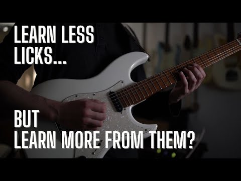 You NEED to Learn LESS Licks (like this Matteo Mancuso one)