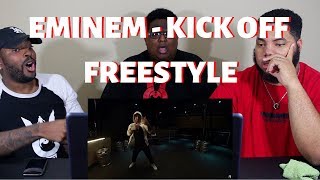 Eminem - &quot;Kick Off&quot; (Freestyle) - REACTION!!!