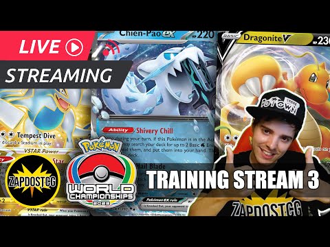 Pokemon TCG Worlds Training - Live Stream 3 (Turbo Lost Box, Chien-Pao ex and more!)