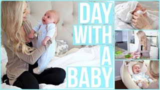 Day in the Life with a Newborn!
