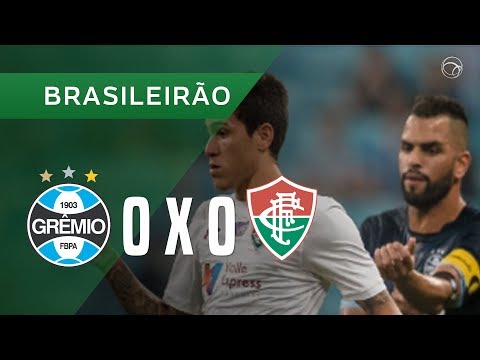 GRÊMIO 0 X 0 FLUMINENSE  - 30/05 - BRASILEIRÃO 2018