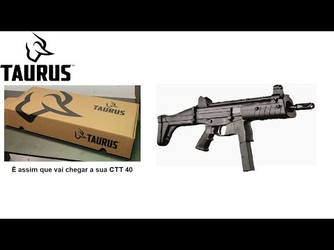 TAURUS CTT 40 "Como vai chegar sua arma" - (.40S&W) - OACET