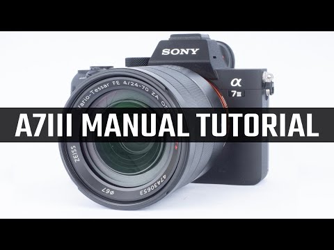 Sony A7III Manual Mode Tutorial
