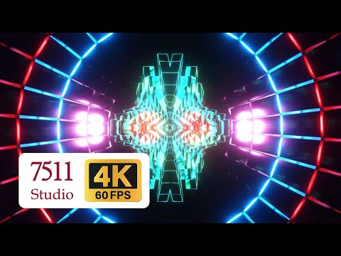 4K VJ Loop - Nightclub Dance DJ