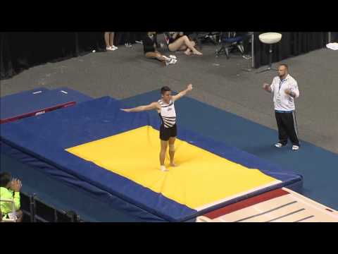 Alexander Renkert - Tumbling Pass 2 - 2015 USA Gymnastics Championships