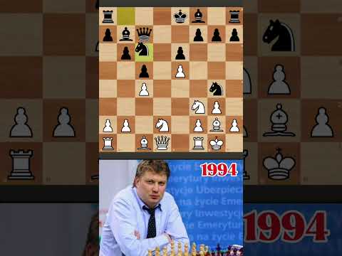Alexei Shirov 2740 - Evgeny Bareev 2675. Novgorod 1994