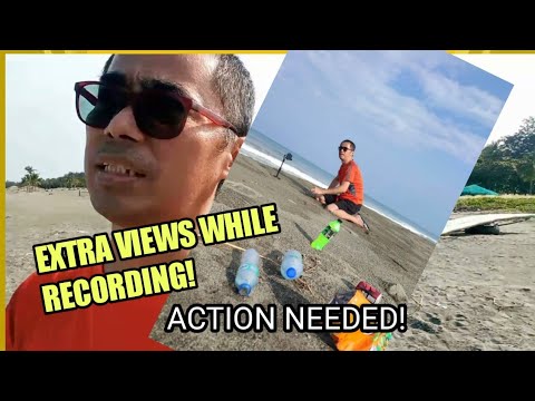 BASURA SA BEACH FRONT, ITO ANG SISIRA SA GANDA NG LUGAR AT LALASON SA ISDA @MR.ACCOUNTANTmtv
