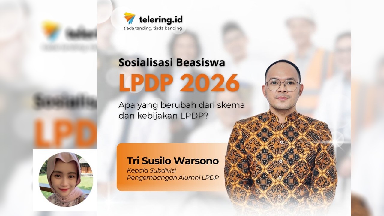 ✨ Webinar Sosialisasi Beasiswa LPDP 2026 ✨