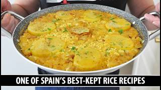 Spain’s Most Underrated Sweet & Savory Rice | Arroz con Patatas y Pasas