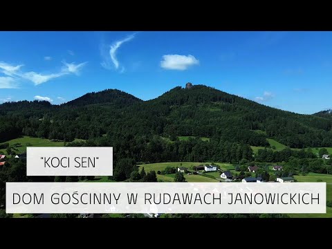 Dom gościnny nad rzeką. Koci Sen w Rudawach Janowickich.