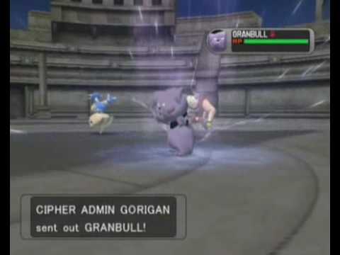 Pokémon XD: Gale of Darkness | Cipher Admin Gorigan (Orre Colo.)