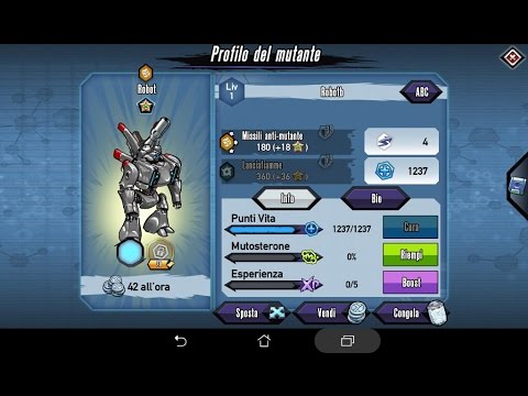 Mutants: Genetic Gladiators Breeding video (Robot - Robot)