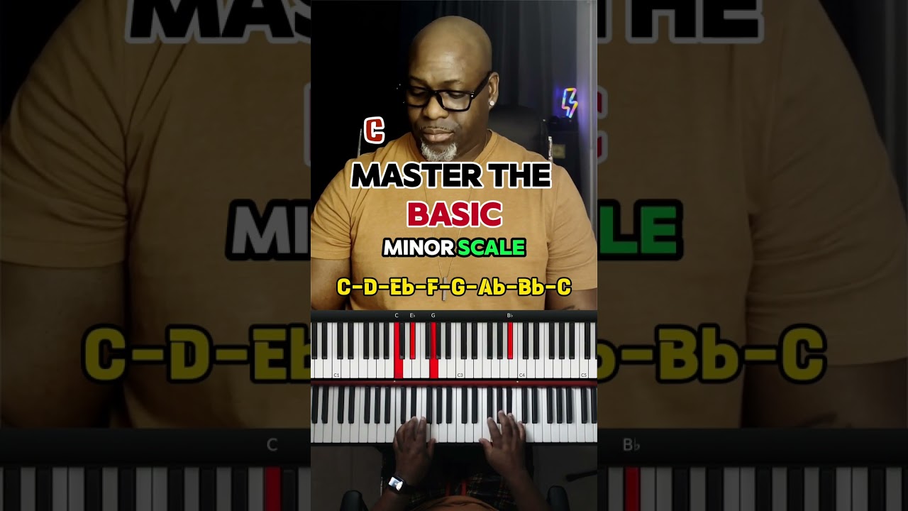 C Minor Scale | The MOST Important Piano Scale for Beginners